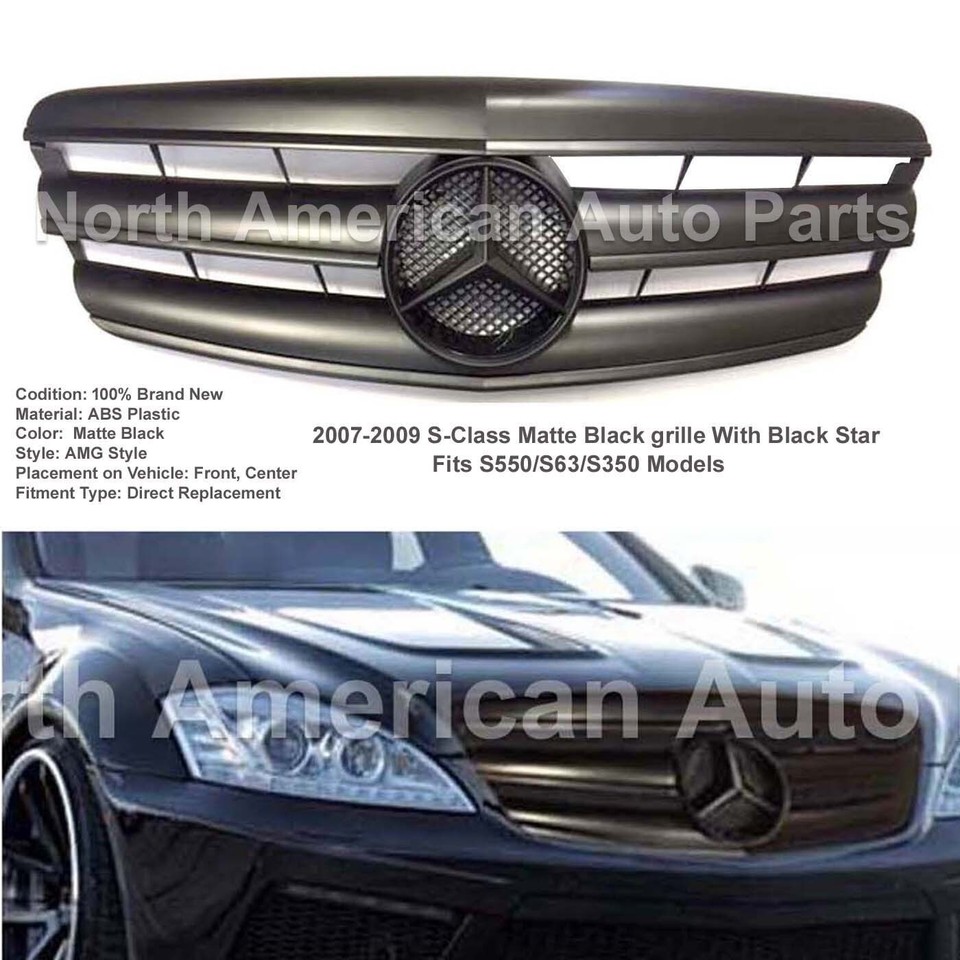 Mercedes W221 S350 S550 Grille Grill 2007 2008 2009 LED Emblem Star light up Mercedes W221 S350 S550 Grille Grill 2007 2008 2009 LED Emblem Star light up