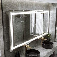 Long Life Power-efficient LED Bathroom Mirror Super Bright Antifog Vanity Mirror