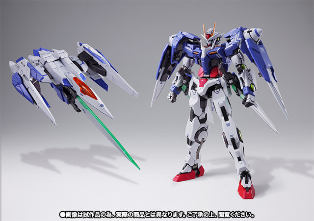 S*a様 BANDAI LBUILD GNR-010 10 RAISER METAL BUILD Gundam 00 GN-0000 + GNR-010 00 RAISER Action