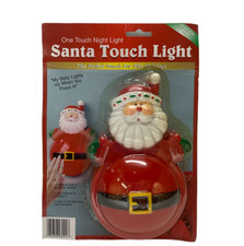 Santa Touch Light One Touch Night Light With Light Up Belly Christmas Light NEW