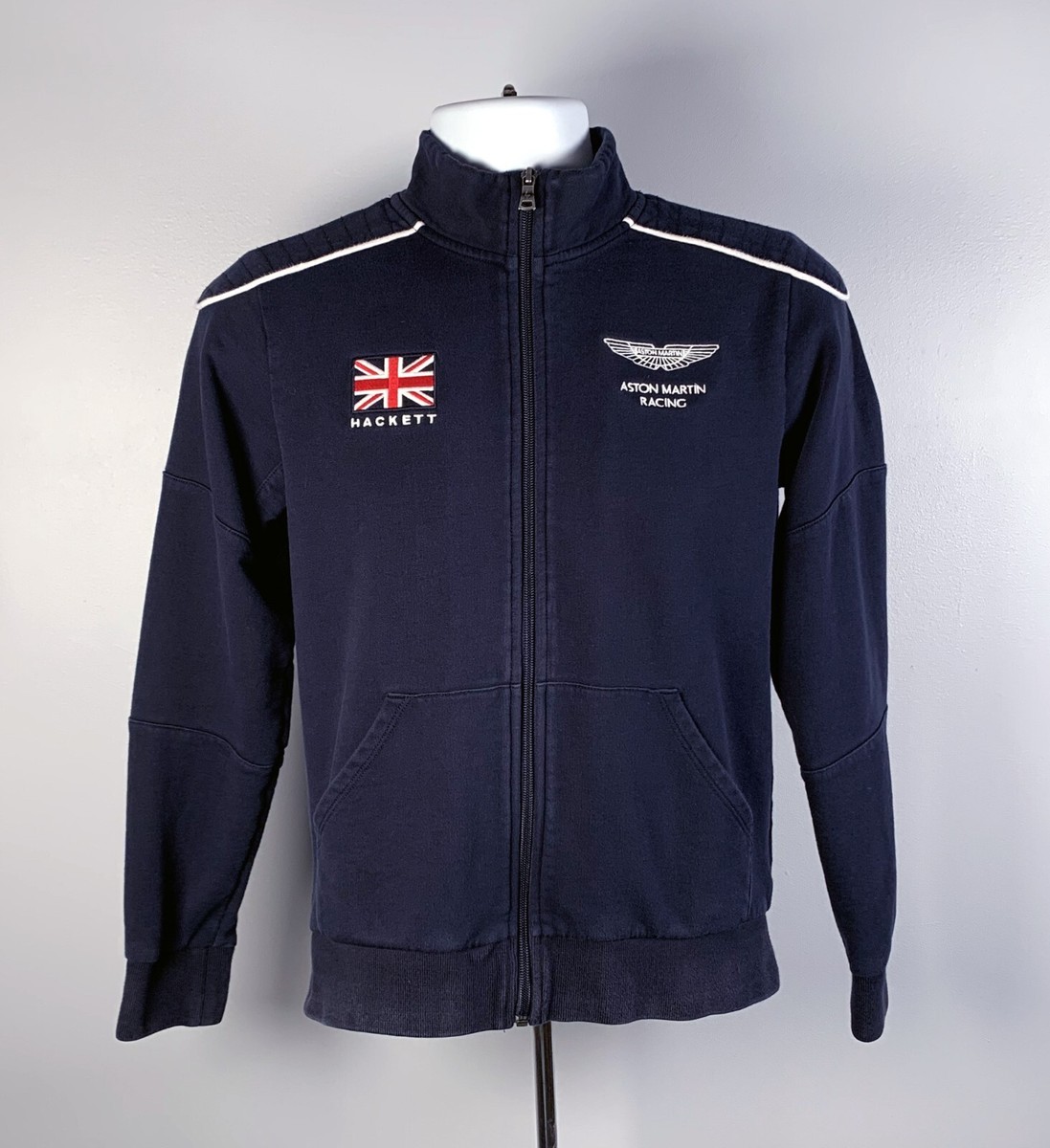 AMR Aston Martin ジャケット ネイビー Aston Martin Racing 2020 Men's Team Lightweight Navy Jacket