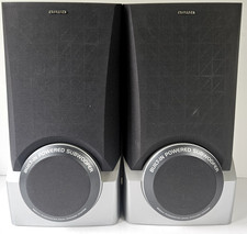 Vintage Aiwa SX-WZL500 Stereo Speaker/Subwoofer Pair. Works