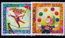2002 Luxembourg Europa CEPT MNH Circus