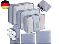 Aiqinu Koffer Organizer Set, 7 Teilige Packing Cubes PackwüRfel FüR Urlaub Und R