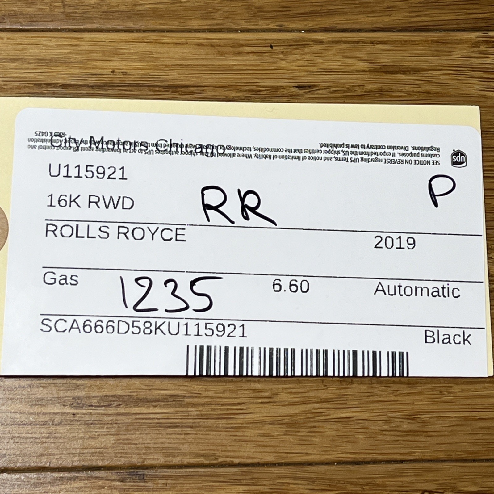 Rolls-Royce Dawn 2017-2023 REAR+RIGHT Sound insulation