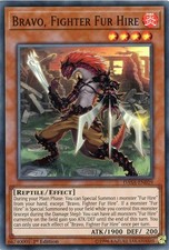 Yu-Gi-Oh TCG DASA-DE019 SR Bravo, Kämpfer Pelzverleih Dunkle Retter