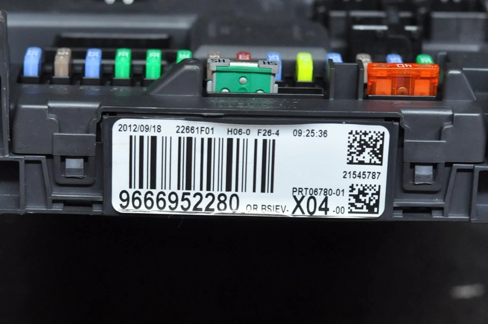 CITROËN C3 II 2012 Comfort Control Unit 9666952280 - Immagine 3 di 3