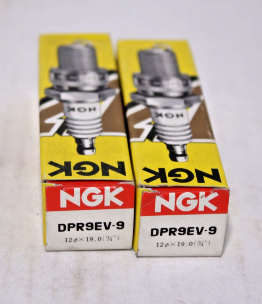 NEW NGK DPR9EV-9 Spark Plugs 2 LOT