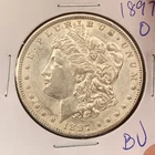 1897 O  Morgan Silver Dollar.  BU