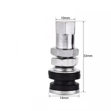 TR161 Tubeless Ventilschaft Zinklegierung 39mm 32mm f&uuml;r Roller Fahrrad Anwendun