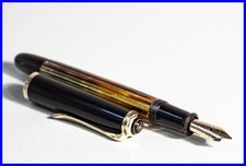 1950s Pelikan 400NN Fountain Pen IN Tortoise Shell Braun  Gold With 14c Medium