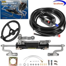 Hydraulic Steering Kit for Boats Up to 300HP For Outboard Engines Suzuki/Mercury