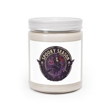 Scented Soy Candles with White Lid, 9oz