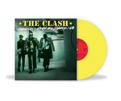 CLASH - SHOULD I STAY OR SHOULD I GO - Preorder - Vinyl Record 7 inch V - F15z