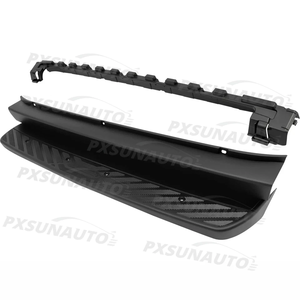 Black Rear Bumper Center Cover For 07-18 Mercedes Sprinter W906 Dodge 2500 3500 Foto 3 de 3