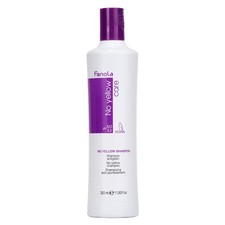 Fanola No Yellow Purple Shampoo for Blonde, Bleached & Grey Hair - Removes