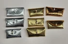 Barbie Shiny Clutch Purse Lot of 8 VTG Gold Silver Fashion Doll Accessories