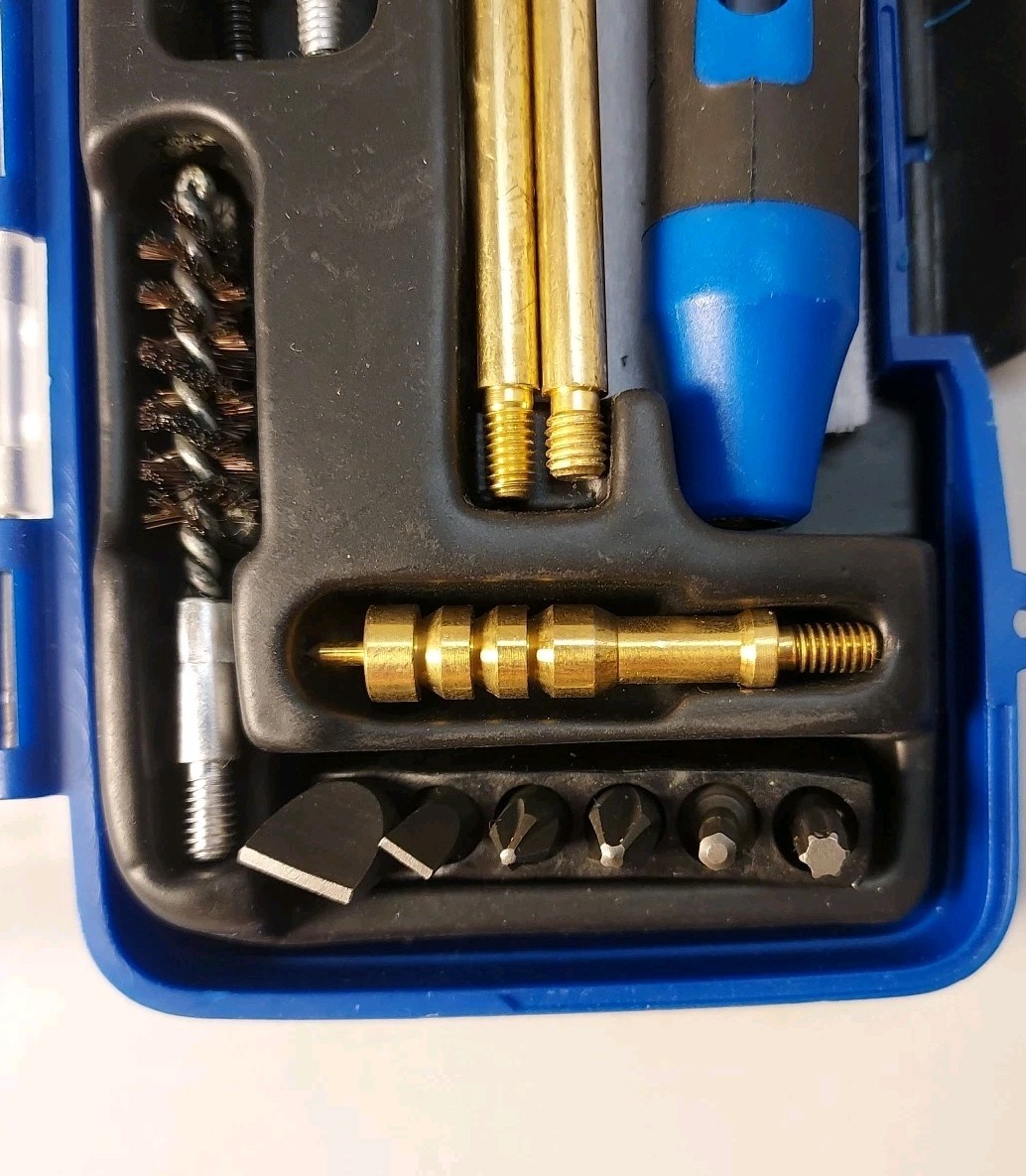 DAC Technologies Gunmaster 14 Piece Cleaning Kit For .357/.38/9mm Pistols-GM9P