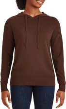 Women's Luxury Cashmere Blend Hoodie Top In Size M New With Tags