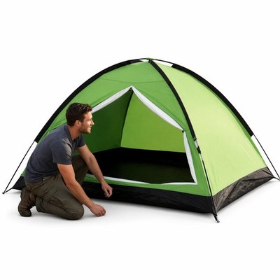 2 Person Camping Tent - Lightweight Waterproof Backpacking Tent with Weather-...