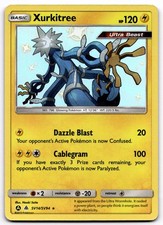Xurkitree SV14/SV94 SM Hidden Fates Shiny Vault Shiny Holo Rare Pokemon Card NM