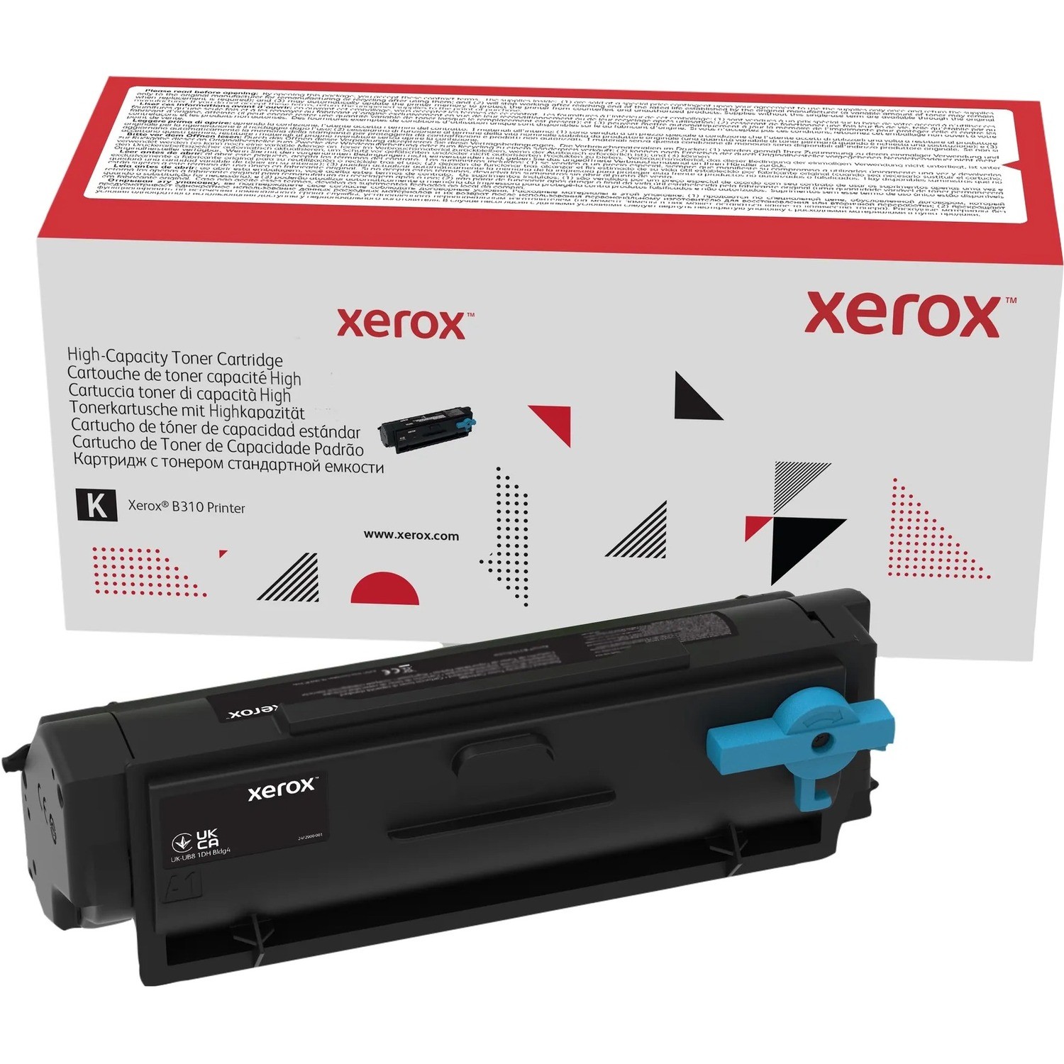 Xerox 006R04377 Черный тонер-картридж большой емкости для принтера Xerox B310
