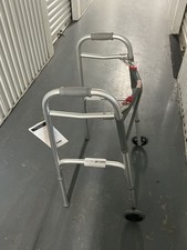 Folding Walker, 2 Front Wheels, 4 Legs height adjustment, New