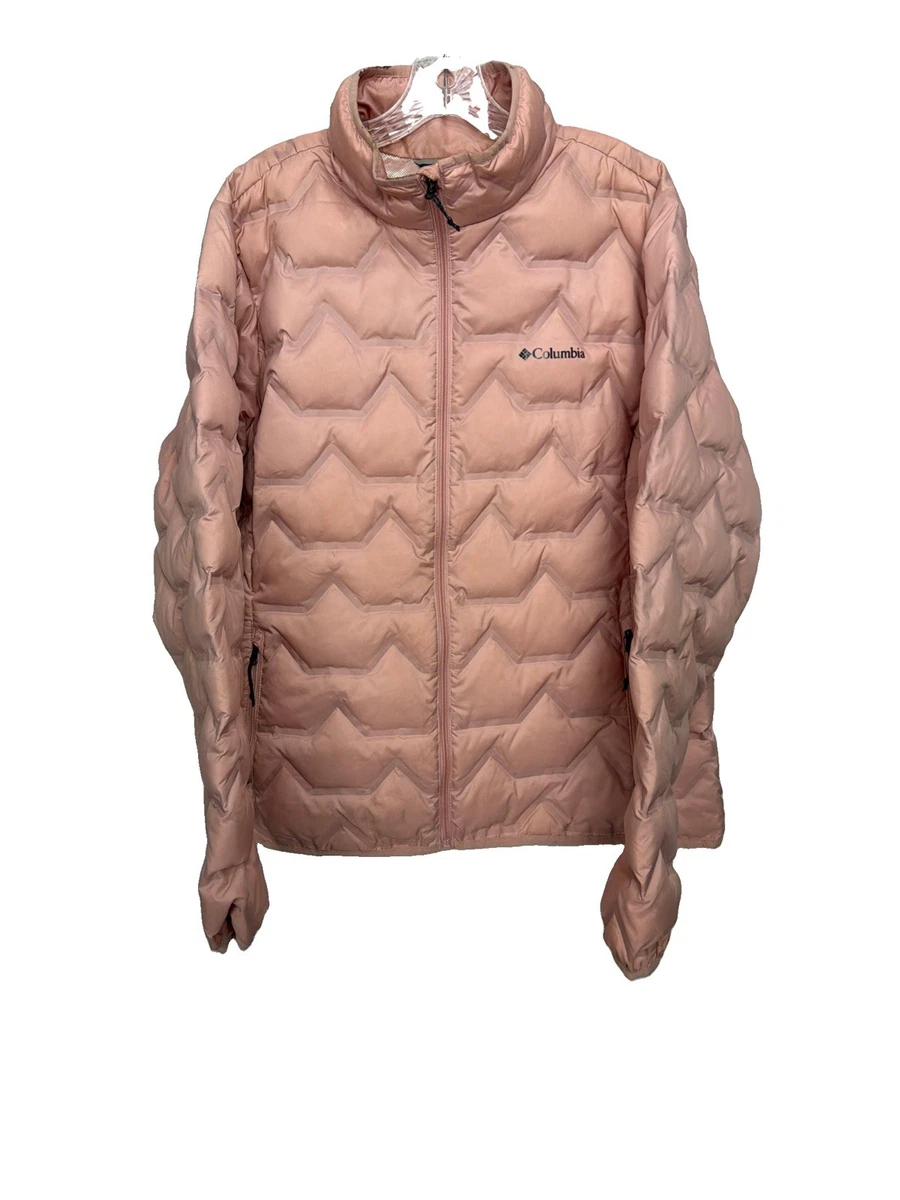 ジャケット・アウター Columbia hooded puffer jacket brown pink Columbia Puffer Jacket Pink Coats, Jackets & Vests for Women for