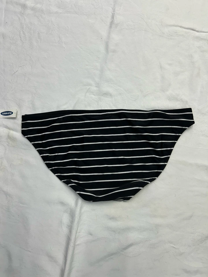 Old Navy Women's MidRise White/black Stripe Swim Bottoms, Size 2XL.NWT.   3H - Image 2 of 4