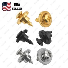 1 Pair Vintage Style Low Round Guitar String Guides Trees For Strat TL 3Colors