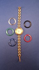 GUCCI Change Bezel 11/12 Gold White 6 Colors ...
