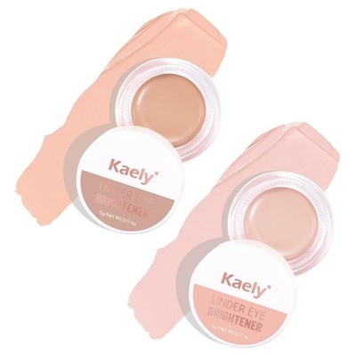 evpct 2Pcs Pink under Eye Corrector Brightener Concealers for Older Women Dar...