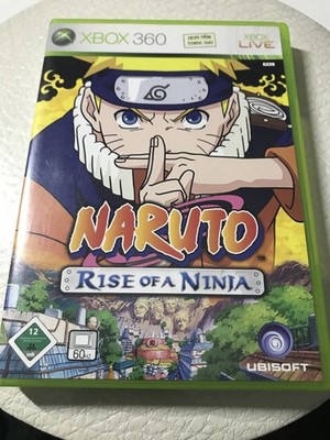 Naruto: Rise of a Ninja (Microsoft Xbox 360) OVP Ink. Anleitung