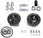 BLOX Racing Universal Remote Oil Filter Relocation Kit Polished LSx VTEC Motors