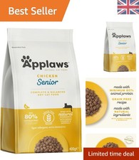 Hypoallergenic Grain-Free Senior Dry Cat Food with 80% Chicken - 400g Pouch 72.48 per kilo