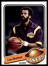 1979-80 Topps Card Basketball Lou Hudson Los Angeles Lakers #119 NM