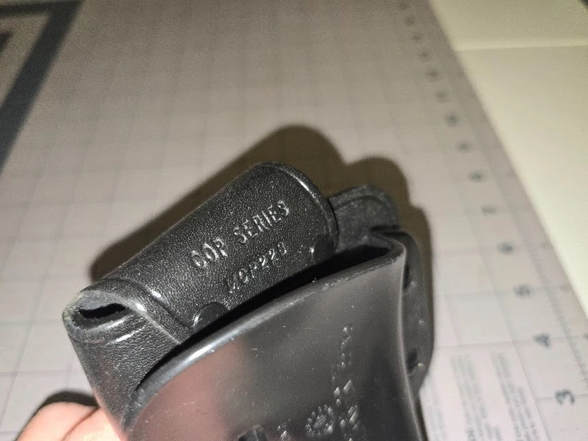 Galco Mag Hand Cuff Pouch Paddle Cop Series MCP22B Cuero Negro - Nuevo Otro Foto 3 de 4