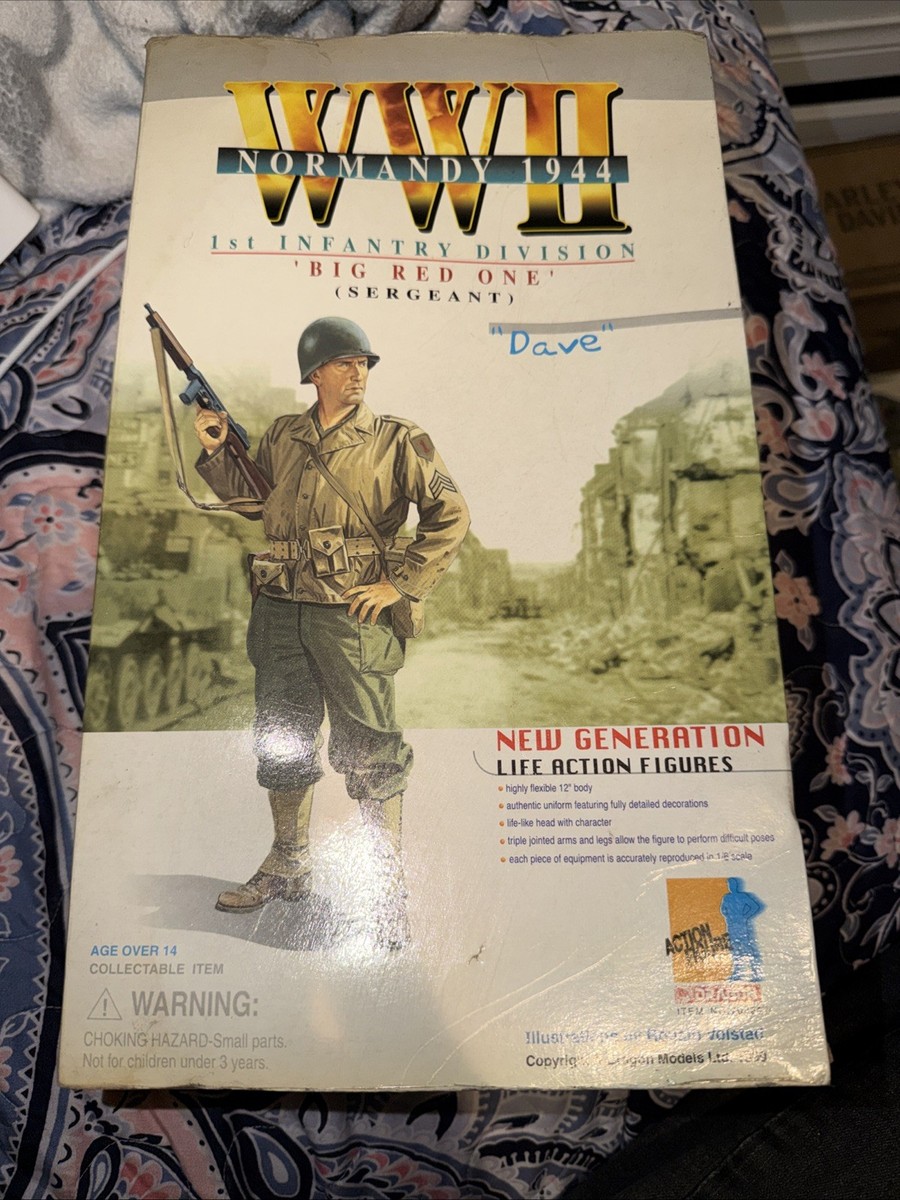 Dragon Models 1/6 WWII Dave Sergeant 1st Infantry Division Big Red