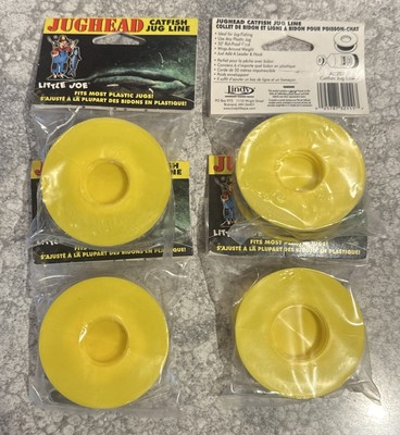 4 Packs Little Joe Jughead Catfish Jug Lines Fits Most Bottles