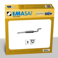 Imasaf Auspuff Msd Mitteltopf FüR Rover 800 (Xs) + Hatchback 825 D/Sd
