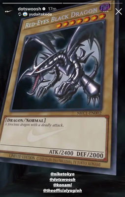 2025 YU-GI-OH! レッドアイズ　NIKE psa10 3連番 2025 YU-GI-OH! レッドアイズ NIKE psa10 3連番 PSA 10 RED EYES BLACK