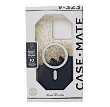 Case-Mate MagSafe Karat Oynx Case For an iPhone 14 Pro Max 6.7" - Sparkle Clear