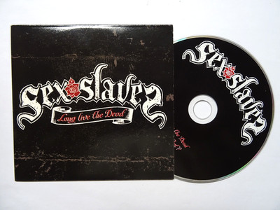 Sex Slaves Long Live The Dead CD Cardsleeve