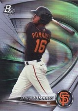 Jairo Pomares 2022 Bowman Platinum #TOP-25 Top Prospects San Francisco Giants