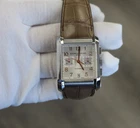 Baume & Mercier Hampton 65698 34.5mm Rectangular Automatic Chrono Wristwatch