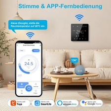 ME81H(LED) 16A WiFi Elektro-Fu&szlig;bodenheizung Thermostat mit Punktmatrix-Display