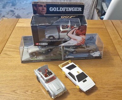 Corgi Silver James Bond 007 Aston Martin DB5 and Others Lotus Esprit 007 