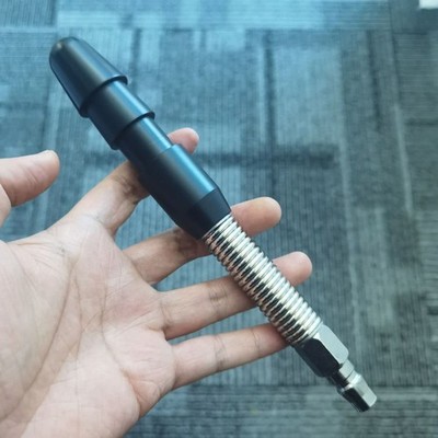 Black Vac-u-lock Bendable Spring Connector Extension Rod Vac-U-Lock w/Quick D...