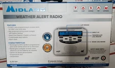 Midland Weather Alert Radio WR-120B NOAA Early Warning New - Open Box