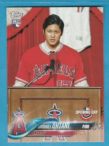 2018 Topps Opening Day #200 Shohei Ohtani Rookie Card RC